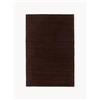 Westwing Collection Tappeto in lana fatto a mano con motivo in rilievo Merima - Marrone