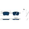 TRW Kit pastiglie freno, Freno a disco TRW GDB2518BTE
