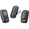 Hollyland LARK A1 Mini Duo Mini microfono wireless per iPhone 15/16 e Android (2
