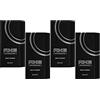 AXE Aftershave Black 4 X 100 ML Uomo - After Shave Lotion Balsam, idrata e nutre la pelle dopo la rasatura, acqua da barba per un uomo moderno e riposante