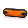 HORPOL Faro di posizione arancione HORPOL LD 3211 LED slim universale