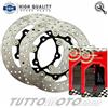KIT DISCHI FRENO ANT+PASTIGLIE BREMBO YAMAHA X-MAX 400 MOMO DESIGN ABS 2014-2015