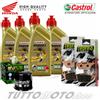 CASTROL - TROFEO - HIFLO KIT TAGLIANDO OLIO FILTRO PASTIGLIE HONDA INTEGRA 750 2014 2015 2016 2017