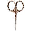 BOHIN France - BOHIN France Safari Collezione Inossidabile Acciaio (9cm) Leopardo Stampa Fantasia Ricamo Forbice - 1 Pezzo
