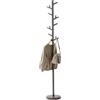 YAMAZAKI 7067 BRANCH Coat Rack, brown, Steel/ABS Resin, 28 x 28 x 176 cm