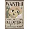 GB Eye Poster ONE PIECE Chibi Wanted Chopper Wano - Prodotto Ufficiale - Formato 52 x 38 cm - Carta laminata di alta qualità - Poster Prime Pirate