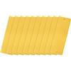 QUARKZMAN Alluminio Etichetta Vuota 45 x 15 x 0.3mm Incisione a Rettangolo Vuoti Carta con 2 Foro per Targhetta Macchina Etichetta Fai da te 10pz (Tonalità Oro)
