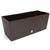 Prosperplast Fioriera Rato 30 litri con sistema di irrigazione in color cioccolato 60 x 25 x 24 cm