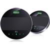 Tenveo M5B-EX Speakerphone Bluetooth con Microfoni Espansione, Sistema per Conferenze Daisy-Chain, Pickup Voce 360° fino a 30 Persone, Altoparlante USB/Wireless per PC/Teams/Zoom