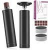 AOOWU Pedicure Professionale, Lima per Piedi con Cuscinetti di Ricambio, Lima Calli Piedi, Velocità Regolabile, Pedicure Kit per Pelle Morta e Tacchi Incrinati