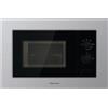 HISENSE BIM320G11X Forno a Microonde da incasso, con Grill, 20 litri, Acciaio Inox e Vetro