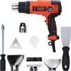 Black & Decker BLACK+DECKER KX2200K-QS Pistola Termica ad aria calda, Sverniciatore potenza 2000W