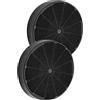 FABER 112.0157.240 KIT 2 C.F. D196 H37 FILTRI ai carboni attivi per cappe Faber