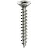 Mustad 200 Viti Panelvit, Testa Svasata Piana, 4.5x50 mm, Zincate Chromiting, Lubrificate Lubex