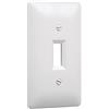 Taymac Placca da parete con luce singola, verniciabile, 4000 W, bianca, 1 banda