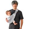 Ergobaby Upsie Sling Portabebè ergonomico per neonati e bambini piccoli dai 6 mesi (7,7-20,4 kg), passaggio spontaneo tra camminare e essere trasportati, Pearl Grey