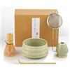 Lrocotanc matcha Kit tei giapponese (5 pezzi) Set da tè Filtro per pala Perfetto per preparare il matcha può anche essere un ottimo regalo per amici e colleghi