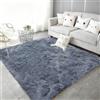 Yunlaishaocer Tappeto a pelo lungo, morbido, 120 x 160 cm, lavabile, Fluffy Rug, antiscivolo, per soggiorno, camera da letto, cameretta dei bambini