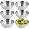 Zykra 6 Pezzi Ø 17 cm Ciotole in Acciaio Inox