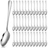 SUNOYA 36 Pezzi Cucchiaini da Caffè, Cucchiaini da Tè Freddo, Cucchiaino da Caffè in Acciaio Inox, Cucchiaini da Moka, Set di Cucchiaini da Caffè, Cucchiaio da Tè in Acciaio Inox
