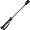 Zhichengbosi - Frusta da cavallo, in ecopelle, 45 cm, colore: Nero