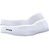 Zeus MANICOTTI SPORTIVI ZEUS MANICA BRACCIO PROTEZIONE SPORTIVA PER BASKET VOLLEY TENNIS CICLISMO CALCIO (BIANCO, L/XL)