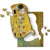 Trefl - Puzzle in Legno: Il Bacio, Gustav Klimt - Puzzle Artistico in Legno Wooden Puzzle, Dipinti Famosi, Artisti Conosciuti, Intrattenimento per Adulti e Bambini dai 9 anni, 200 pezzi