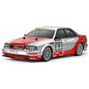 TAMIYA 58699-1:10 Kit di Montaggio per Auto RC Audi V8 1992 Touring Car (TT-02), Kit Dettagliato per Auto telecomandata da assemblare, dai 14 Anni in su, Non Verniciato