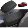 GAFAT Compatibile con Alfa Romeo Junior 2025 2026 Copribraccioli Console Centrale, Romeo Junior Ibrida Hybrid Protezione Braccioli, Imbottitura in Pelle, Accessori Romeo Junior, 3 CM Aumenta Ispessito