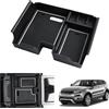 GAFAT Compatibile con Range Rover Evoque 2011-2018 Contenitore per Console Centrale, Evoque L538 Organizer per Braccioli, Vano Portaoggetti, Accessori Evoque (bianco)