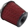 AERZETIX - C64460 - Filtro dell'Aria Sportivo Universale Ø100 90 83 80 75 70 65 60mm - Colore Rosso - per Auto Competizione Tuning Moto Meccanica Sistema di Aspirazione dell'Aria Motore