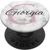 PopSockets Giorgia Pink Monogram Lettera G Girls in Personalizzare Supporto e Impugnatura per Smartphone e Tablet