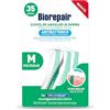 Biorepair, Scovolini Interdentali Angolari in Gomma Regular, Design Angolare, Spazi Regolari, Protezione Antibatterica Sempre Attiva, Con Microrepair, SCP, 1 Confezione da 35 Pezzi