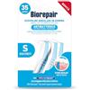 Biorepair, Scovolini Interdentali Angolari in Gomma Regular, Design Angolare, Spazi Stretti, Protezione Antibatterica Sempre Attiva, Con Microrepair, SCP, 1 Confezione da 35 Pezzi