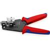 KNIPEX Spelacavi di precisione con lame sagomate con impugnature multicomponente 195 mm, 12 12 12