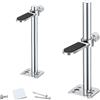 AOUZOVLI Supporto per scheda grafica, supporto per schede grafiche, altezza regolabile 49 - 90 mm, fissaggio magnetico, staffa Gpu adatta per diverse schede grafiche (argento)