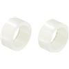 PATIKIL Tondo Distanziatore Rondella, 100pz Nylon 5mm ID x 7mm OD x 3mm L per M5 Viti Blocco Stampante 3D TV Parete Montaggio Elettrico Presa, Bianco