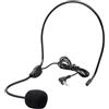 Doukesh Microfono Montato Sulla Testa,3.5 MM Microfono Cablato Montato Sulla Testa,Mini Microfono Montato Sulla Testa,Altoparlante Amplificatore Vocale per Insegnanti,Conferenze,Discorsi,Spettacoli Teatrali