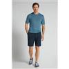 Intimissimi Pantaloncini In 100% Lino Soft Blu