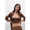 Intimissimi Bustier A Fascia Giada In Seta Naturale