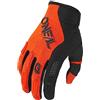 O'NEAL | Maglia da Motocross a Manica Lunga | MX Enduro | Protezione Gomiti Imbottita, Collo a V, Traspirante | Element Jersey Racewear V.24 | Adulto | Nero Rosso | Taglia XXL