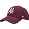 47 Brand New York Yankees MVP cap B-MVPSP17WBP-PJ, Unisex cap with a Visor, Purple, One Size EU