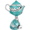 TINSLO Bead Charm Ciondolo Argento Sterling 925 con Cubic Zirconia Pendenti per Pandora Braccialetti, Compatibile con Braccialetti e Collane europei
