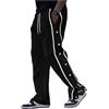 FEOYA Pantaloni Da Tutta Uomo Con Cerniere Laterali Integrali – Modello Aperto Per Palestra, Post-Chirurgia, Relax, Con Tasche, Grigio Scuro, Taglia L - 2