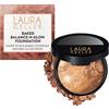 Laura Geller Beauty LAURA GELLER Fondotinta in Polvere Baked Balance-n-Glow (Tan) - Coprenza Modulabile da Molto Leggera a Leggera, Fondotinta Illuminante con Finish Satinato