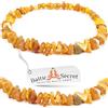 Baltic Secret Selected Baltic Amber Ambra zecche & pulci collare per cani - misura 20 cm - 70 cm - alta qualità su Amazon - realizzato al 100% in vera ambra baltica grezza, protezione contro pulci e zecche, 100% naturale e privo di sostanze chimiche MLT …
