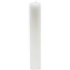 Cereria Di Giorgio - Candela Cilindrica - Diametro 8 cm Altezza 40 cm - Colore Bianco Cloud - Lunga durata