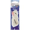 Glorex stoppino di Set, Bianco, 16,5 x 5,5 x 1,5 cm