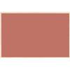 Bi-Office Lavagna Magnetica Earth New Basic Terracotta, 58,5 x 38,5 cm, Superficie in Acciaio Laccato, Cornice in Pino Naturale