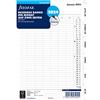 FILOFAX Inserto per calendario 2024, A5, 1 mese/2 pagine, tabbed 24-68544